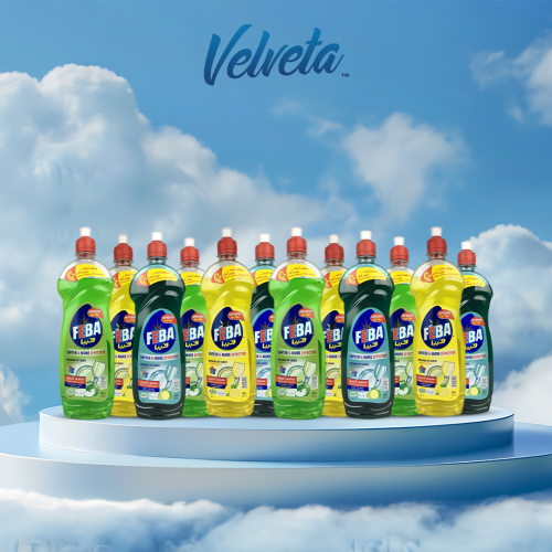 كرتون عدد 12 حبة فيبا بالجلسرين-سائل غسيل الصحون-متنوع-730جم