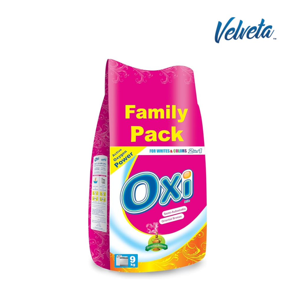 أوكسي-مسحوق غسيل 9 كيلو-نصف أوتوماتيك-الرائحة الأصلية