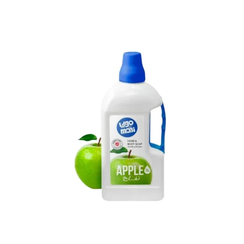 موبي سائل غسيل اليدين والاستحمام برائحة التفاح 3 لتر