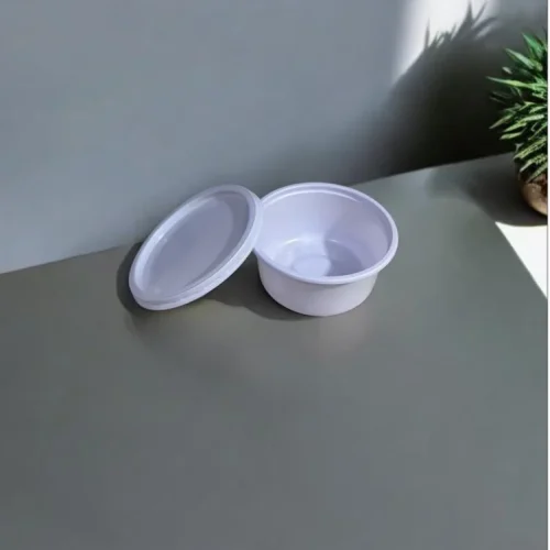 رابطة أطباق بلاستيك بالغطاء فودي عدد 50 طبق