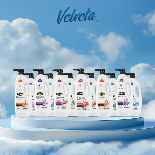 كرتون عدد ١٢ عبوة سائل الإستحمام ١ لتر متنوع