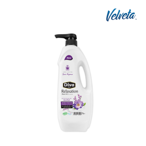 ديفا-سائل إستحمام-عطر الاسترخاء-1000مل